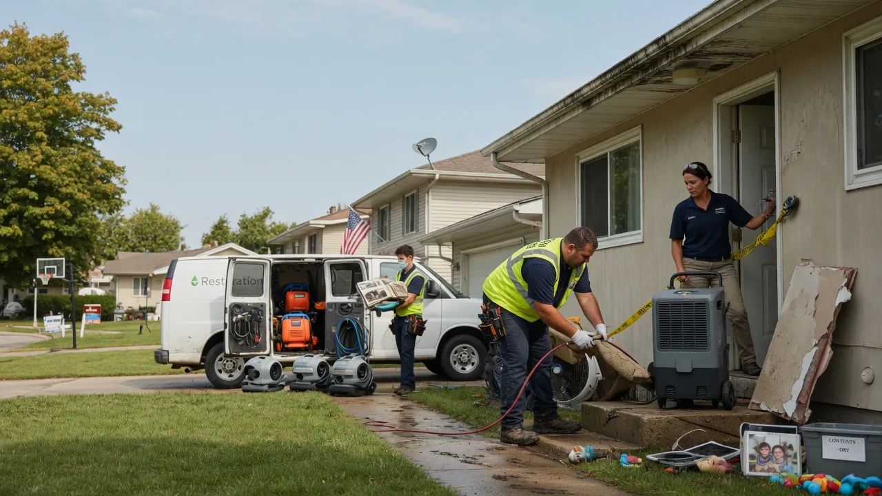 Water Damage Restoration in Algonquin, IL near me